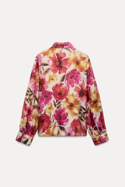 Clearance CAMISA ESTAMPADO FLORAL Mujer Camisas / Blusas
