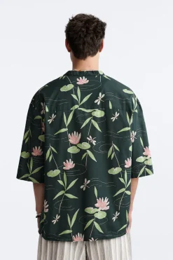 Online CAMISA ESTAMPADO FLORAL LIMITED EDITION Hombre Camisas