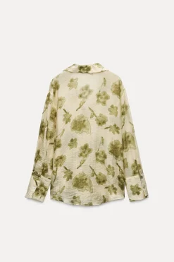 New CAMISA ESTAMPADO FLORES Mujer Camisas / Blusas