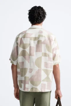 Best CAMISA ESTAMPADO GEOMETRICO Hombre Camisas