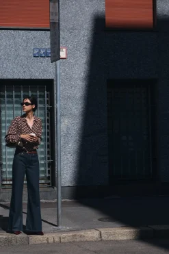 Sale CAMISA ESTAMPADO GEOMÉTRICO Mujer Camisas / Blusas