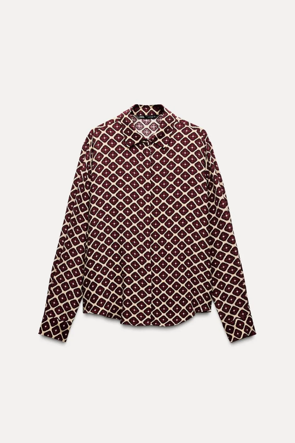 Sale CAMISA ESTAMPADO GEOMÉTRICO Mujer Camisas / Blusas