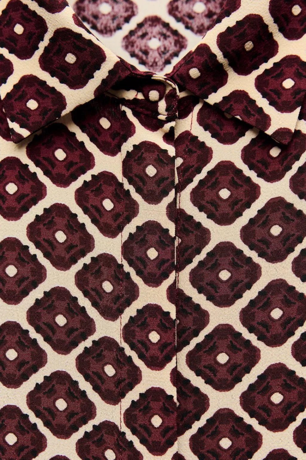 Sale CAMISA ESTAMPADO GEOMÉTRICO Mujer Camisas / Blusas