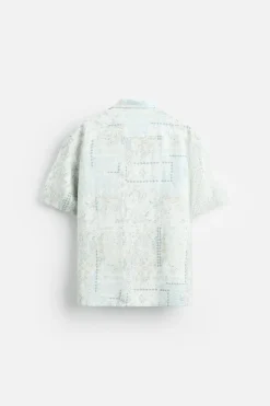 Online CAMISA ESTAMPADO MOSAICO Hombre Camisas