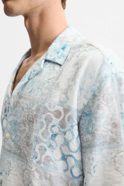 Online CAMISA ESTAMPADO MOSAICO Hombre Camisas