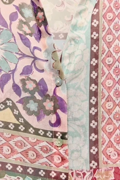 Clearance CAMISA ESTAMPADO PATCHWORK Mujer Camisas / Blusas