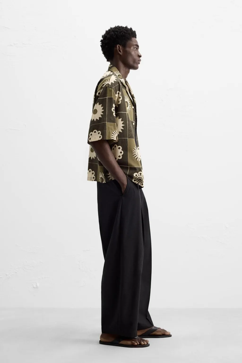 Outlet CAMISA ESTAMPADO SOLES Hombre Camisas