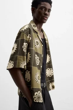 Outlet CAMISA ESTAMPADO SOLES Hombre Camisas