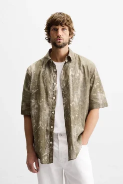 Best CAMISA ESTAMPADO TIE DYE Hombre Camisas