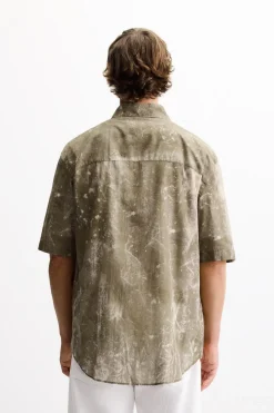 Best CAMISA ESTAMPADO TIE DYE Hombre Camisas