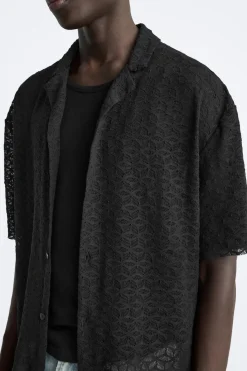 Outlet CAMISA ESTRUCTURA Hombre Jerséis / Chaquetas|Camisas