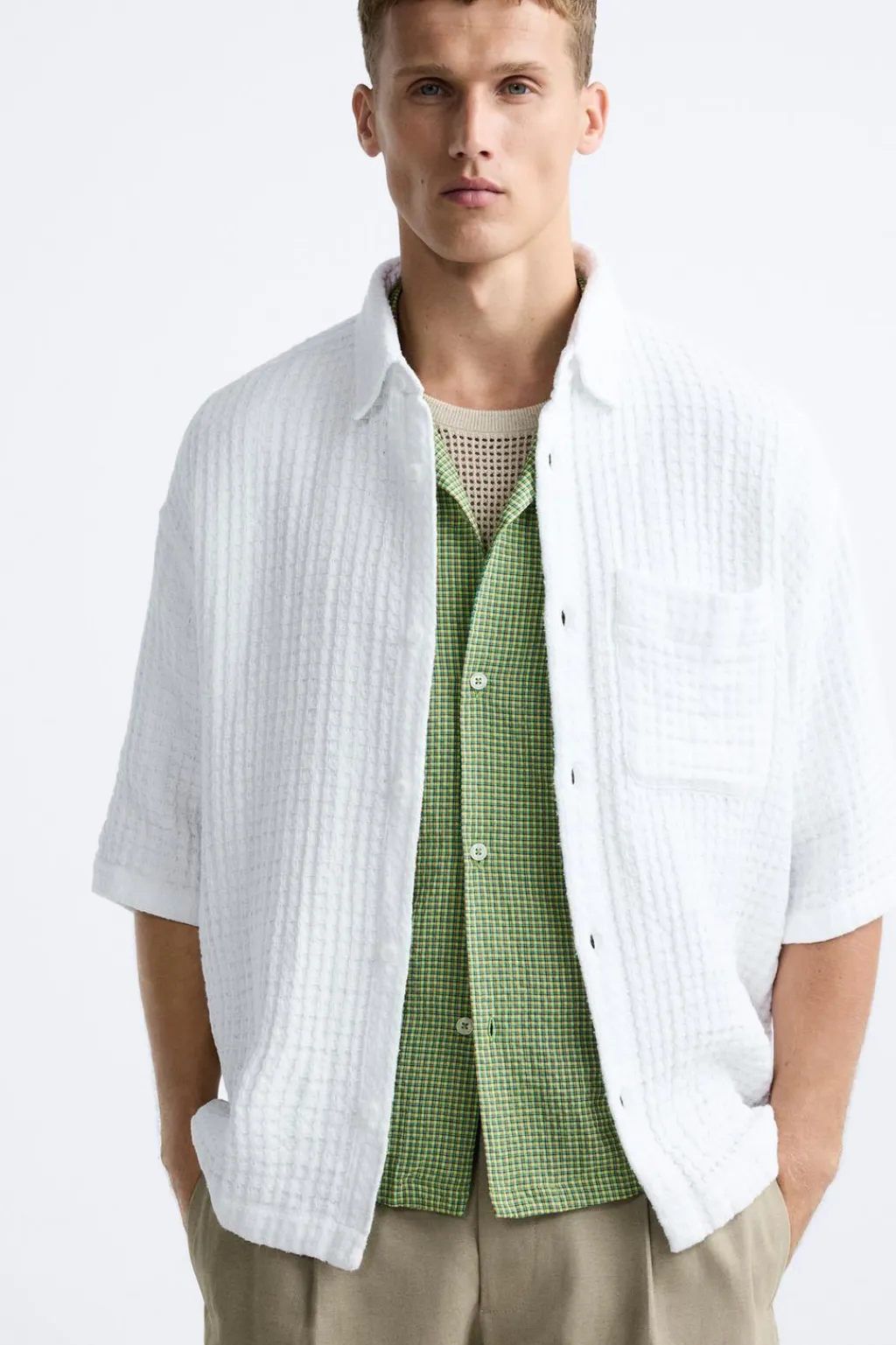 Outlet CAMISA ESTRUCTURA Hombre Camisas