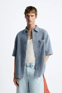 Online CAMISA ESTRUCTURA Hombre Camisas