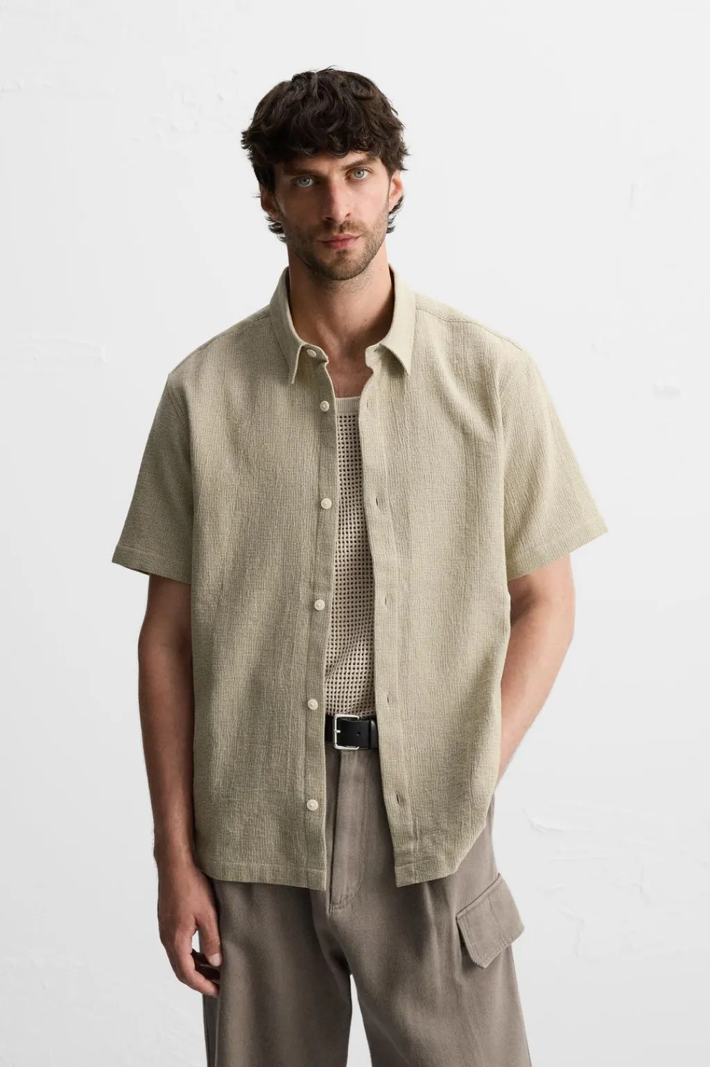 Outlet CAMISA ESTRUCTURA Hombre Camisas