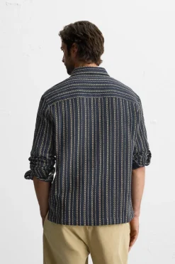 New CAMISA ESTRUCTURA Hombre Camisas