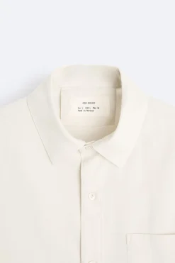 Fashion CAMISA ESTRUCTURA ALGODÓN Hombre Camisas