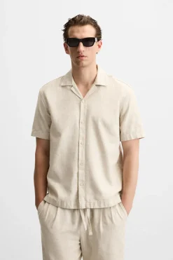 Discount CAMISA ESTRUCTURA ALGODÓN Hombre Camisas