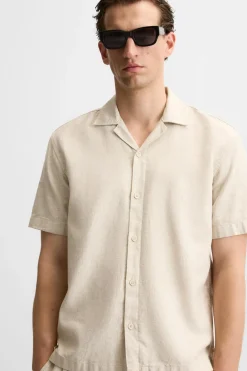 Discount CAMISA ESTRUCTURA ALGODÓN Hombre Camisas