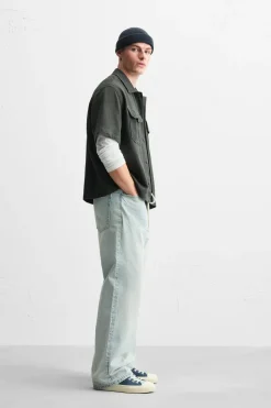 Fashion CAMISA ESTRUCTURA BOLSILLOS Hombre Camisas