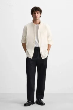 Online CAMISA ESTRUCTURA CHAMBRAY Hombre Camisas