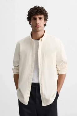 Online CAMISA ESTRUCTURA CHAMBRAY Hombre Camisas