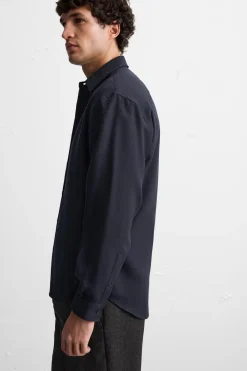 Fashion CAMISA ESTRUCTURA CON LANA Hombre Camisas