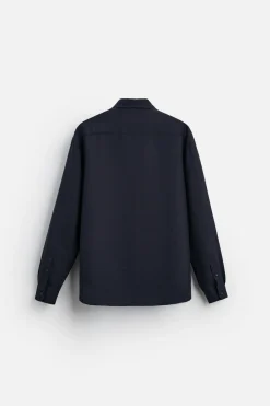 Fashion CAMISA ESTRUCTURA CON LANA Hombre Camisas