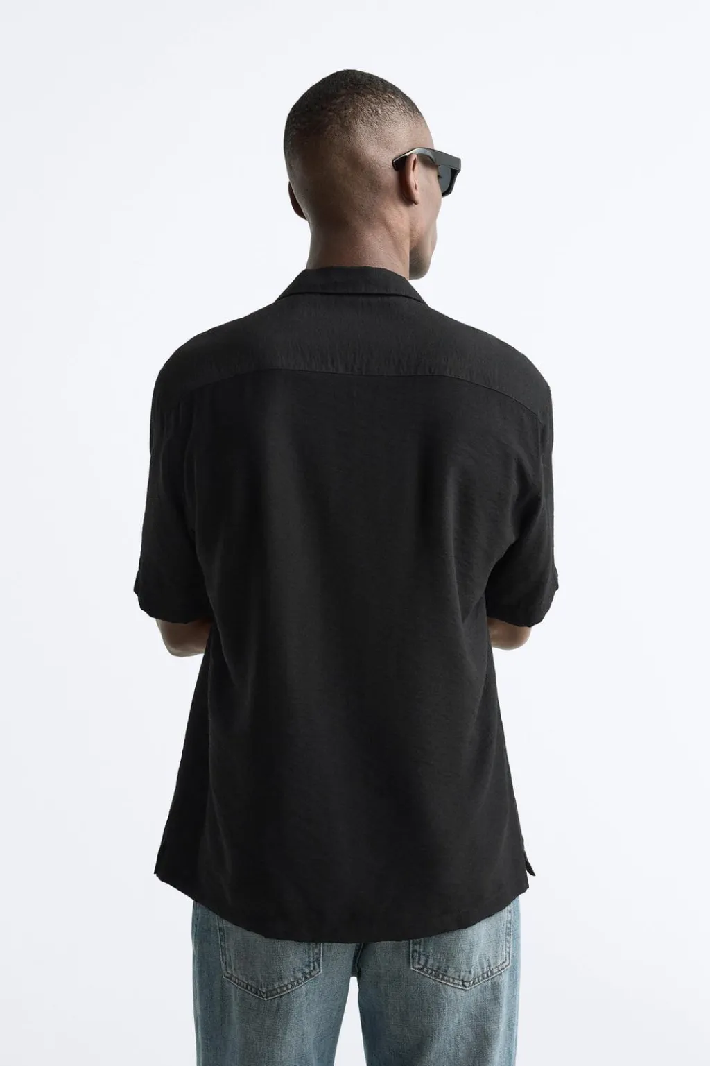 Hot CAMISA ESTRUCTURA CON VISCOSA Hombre Camisas