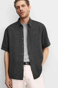 Discount CAMISA ESTRUCTURA CON VISCOSA Hombre Camisas