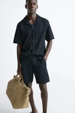 Fashion CAMISA ESTRUCTURA CUADRILLÉ Hombre Camisas