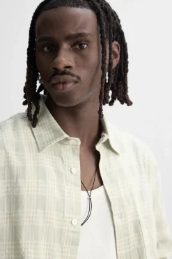 Online CAMISA ESTRUCTURA CUADROS Hombre Camisas