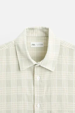 Online CAMISA ESTRUCTURA CUADROS Hombre Camisas