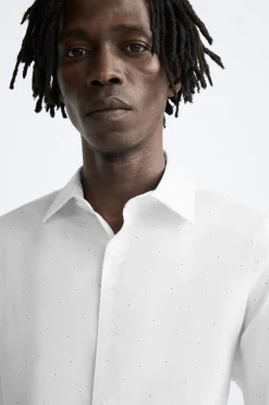 Sale CAMISA ESTRUCTURA EASY CARE ESTAMPADA Hombre Camisas