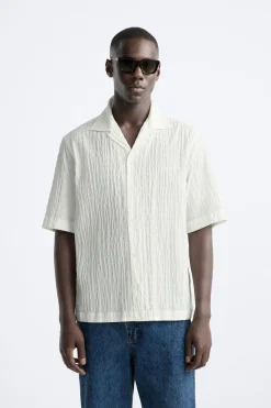 Fashion CAMISA ESTRUCTURA ELÁSTICA Hombre Camisas