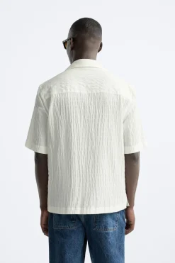 Fashion CAMISA ESTRUCTURA ELÁSTICA Hombre Camisas