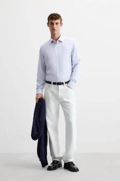 Online CAMISA ESTRUCTURA RAYAS Hombre Camisas