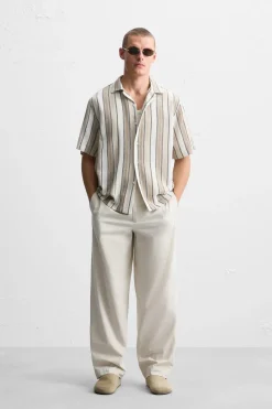 Online CAMISA ESTRUCTURA RAYAS Hombre Camisas