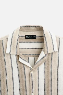 Online CAMISA ESTRUCTURA RAYAS Hombre Camisas