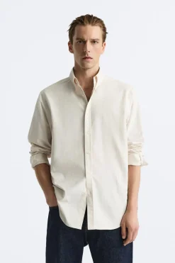 Clearance CAMISA ESTRUCTURA RAYAS Hombre Camisas