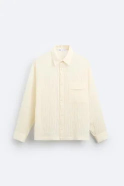 Fashion CAMISA ESTRUCTURA RAYAS Hombre Camisas