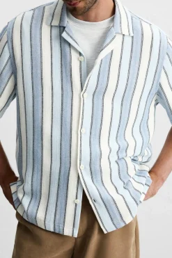 Online CAMISA ESTRUCTURA RAYAS Hombre Camisas