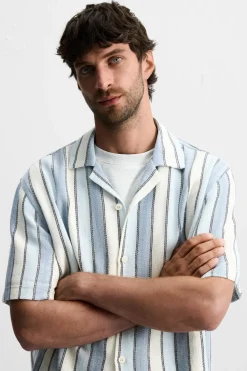 Online CAMISA ESTRUCTURA RAYAS Hombre Camisas