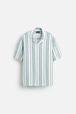 Online CAMISA ESTRUCTURA RAYAS Hombre Camisas