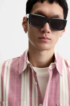 Discount CAMISA ESTRUCTURA RAYAS Hombre Camisas