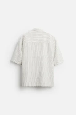 Fashion CAMISA ESTRUCTURA RAYAS Hombre Camisas