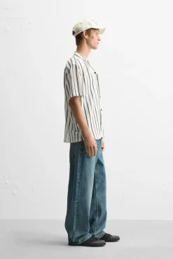 Fashion CAMISA ESTRUCTURA RAYAS Hombre Camisas