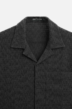 Hot CAMISA ESTRUCTURA TEXTURA Hombre Camisas