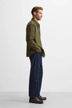 New CAMISA ESTRUCTURA TWILL Hombre Camisas