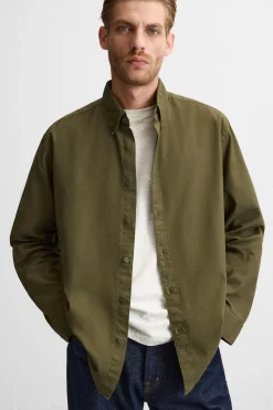 New CAMISA ESTRUCTURA TWILL Hombre Camisas