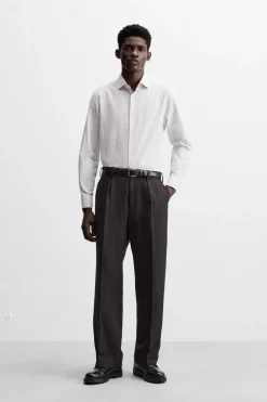 Fashion CAMISA ESTRUCTURA TWILL Hombre Camisas